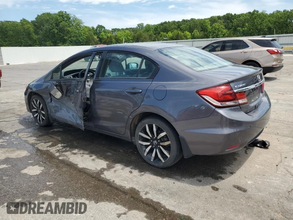 2015 Honda Civic EX-L z VIN 2HGFB2F92FH505016, wystawiony jako Copart lot #58064895 z przebiegiem 190 443 mil mil oraz Szkoda całkowita • Salvage title. Historia ofert i sprzedaży dostępna na DreamBid. Obrazek 2.