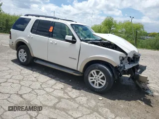 2008 Ford Explorer Eddie Bauer with VIN 1FMEU74E58UA58503, listed as a Copart auction lot 56788295 with 187,358 mi miles and Salvage title. Bid and sale history available at DreamBid. Image 4.