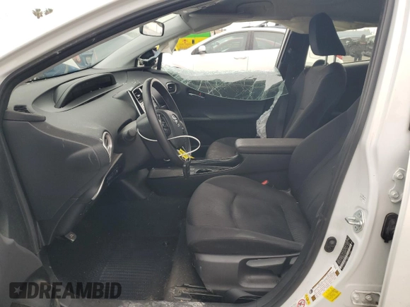 2021 Toyota Prius LE z VIN JTDKAMFP9M3196770, wystawiony jako Copart lot #54309555 z przebiegiem 21 948 mil mil oraz Szkoda całkowita • Salvage title. Historia ofert i sprzedaży dostępna na DreamBid. Obrazek 7.