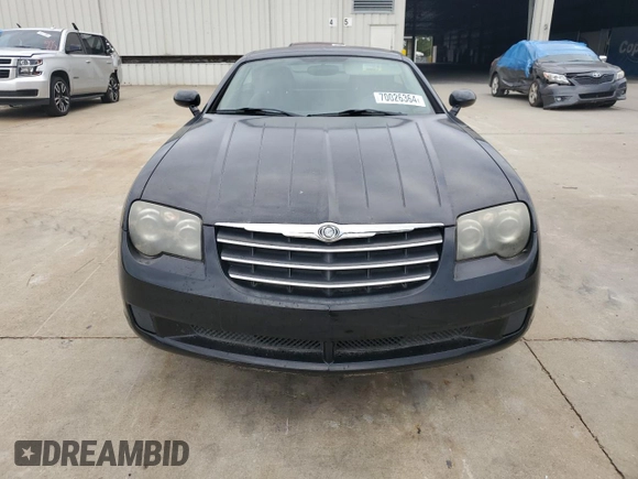 2005 Chrysler Crossfire z VIN 1C3AN59L45X042402, wystawiony jako Copart lot #70026364 z przebiegiem 107 257 mil mil oraz Szkody całkowita. Historia ofert i sprzedaży dostępna na DreamBid. Obrazek 5.