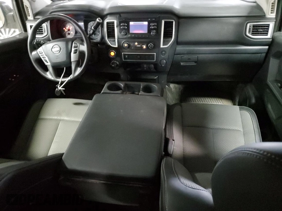 2018 Nissan Titan SV with VIN 1N6AA1EJ6JN509133, listed as a Copart auction lot 44934135 with 69,785 mi miles and Salvage title. Bid and sale history available at DreamBid. Image 8.