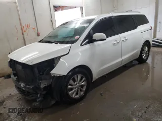 2017 Kia Sedona LX with VIN KNDMB5C16H6247061, listed as a Copart auction lot 86694334 with 219,427 mi miles and Salvage Title. Bid and sale history available at carsss.com. Image 1.