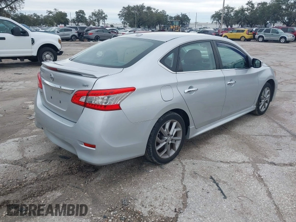 2015 Nissan Sentra SV with VIN 3N1AB7AP1FY321579, listed as a IAAI auction lot 41380306 with 84,888 mi miles and . Bid and sale history available at DreamBid. Image 4.