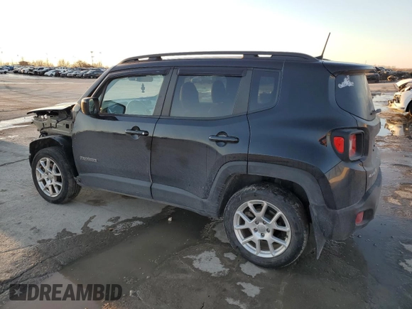 2020 Jeep Renegade Latitude with VIN ZACNJBBB6LPL85654, listed as a Copart auction lot 42907475 with 32,168 mi miles and Salvage Title. Bid and sale history available at carsss.com. Image 2.