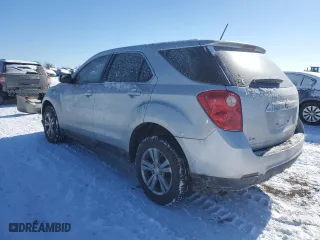 2013 Chevrolet Equinox LS with VIN 2GNFLCEK6D6326869, listed as a Copart auction lot 45146865 with 95,537 mi miles and Salvage Title. Bid and sale history available at carsss.com. Image 2.