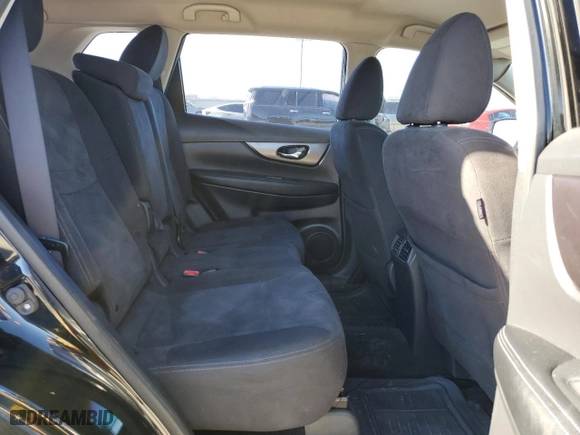 2015 Nissan Rogue SV with VIN KNMAT2MTXFP508021, listed as a Copart auction lot 43427285 with 0 mi miles and Salvage Title. Bid and sale history available at carsss.com. Image 11.