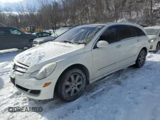 2007 Mercedes-Benz R-Class 3.5L with VIN 4JGCB65E87A048831, listed as a Copart auction lot 89162865 with 144,869 mi miles and Salvage Title. Bid and sale history available at carsss.com. Image 1.