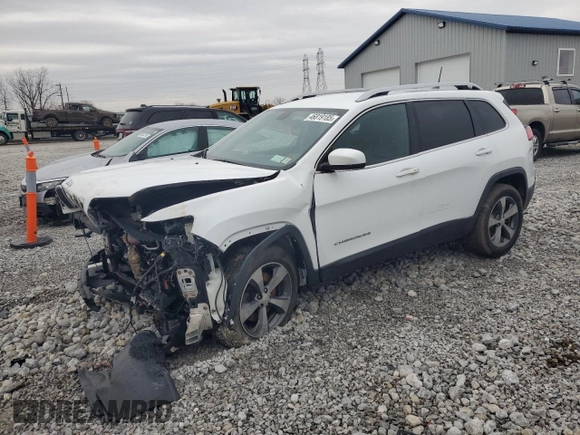 2019 Jeep Cherokee Limited with VIN 1C4PJMDX2KD106973, listed as a Copart auction lot 46819185 with Not Provided miles and Salvage Title. Bid and sale history available at DreamBid. Image 1.