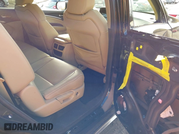 2019 Acura MDX with VIN 5J8YD4H39KL036513, listed as a IAAI auction lot 41487504 with 76,417 mi miles. Bid and sale history available at carsss.com. Image 8.