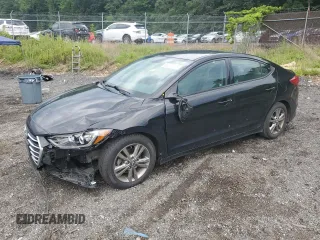 2017 Hyundai Elantra SE with VIN 5NPD84LF5HH179815, listed as a Copart auction lot 63017015 with 232,446 mi miles and Salvage title. Bid and sale history available at DreamBid. Image 1.