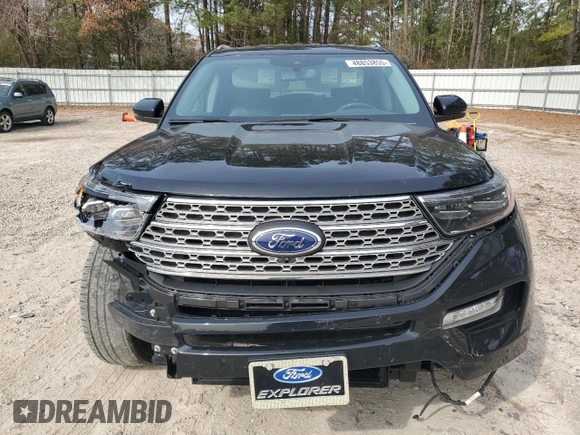 2021 Ford Explorer Limited with VIN 1FMSK8FH9MGB36120, listed as a Copart auction lot 48853855 with 91,465 mi miles and Salvage Title. Bid and sale history available at carsss.com. Image 5.