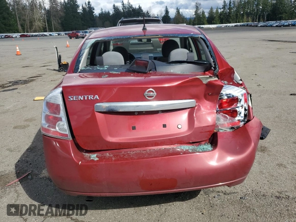 2010 Nissan Sentra SR with VIN 3N1AB6AP0AL685640, listed as a Copart auction lot 51280935 with 121,818 mi miles and Salvage Title. Bid and sale history available at DreamBid. Image 6.