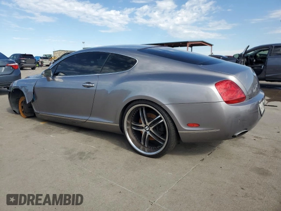 2006 Bentley Continental GT GT z VIN SCBCR63W76C037174, wystawiony jako Copart lot #79240794 z przebiegiem 103 577 mil mil oraz Nie do naprawy. Historia ofert i sprzedaży dostępna na DreamBid. Obrazek 2.