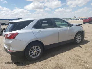 2020 Chevrolet Equinox LS with VIN 3GNAXFEV7LS726479, listed as a Copart auction lot 57984975 with 89,438 mi miles and Salvage title. Bid and sale history available at DreamBid. Image 3.