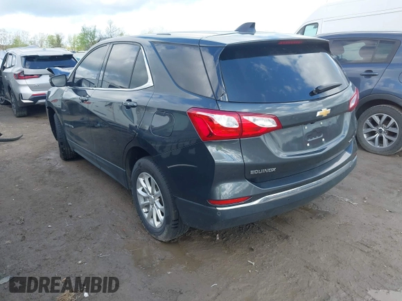 2019 Chevrolet Equinox LT with VIN 2GNAXUEV8K6102708, listed as a IAAI auction lot 42124895 with 71,945 mi miles and . Bid and sale history available at DreamBid. Image 3.