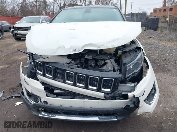 2020 Jeep Compass Limited with VIN 3C4NJDCB8LT209405, listed as a IAAI auction lot 38675190 with 53,381 mi miles and . Bid and sale history available at DreamBid. Image 6.