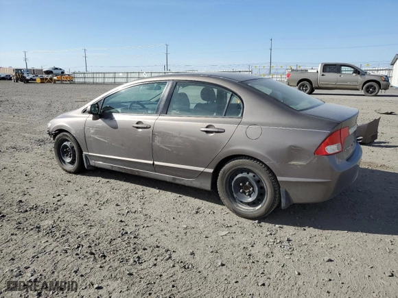 2011 Honda Civic Sdn LX with VIN 2HGFA1F55BH537740, listed as a Copart auction lot 53341605 with 176,364 mi miles and Salvage Title. Bid and sale history available at carsss.com. Image 2.