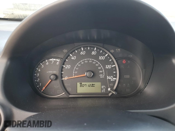 2024 Mitsubishi Mirage Black Edition with VIN ML32AWHJ5RH003144, listed as a Copart auction lot 63340375 with 80,712 mi miles and Salvage title. Bid and sale history available at DreamBid. Image 9.