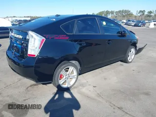 2011 Toyota Prius I with VIN JTDKN3DU9B0255659, listed as a IAAI auction lot 41857782 with 273,166 mi miles. Bid and sale history available at carsss.com. Image 4.