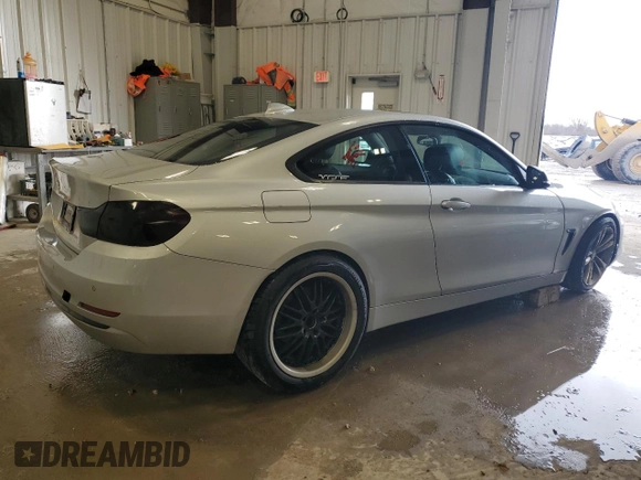 2014 BMW 4 Series 428i xDrive with VIN WBA3N5C50EF716417, listed as a Copart auction lot 81126464 with 119,757 mi miles and Clean Title. Bid and sale history available at DreamBid. Image 3.