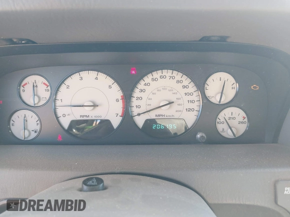 2002 Jeep Grand Cherokee Limited with VIN 1J8GX58N92C186560, listed as a IAAI auction lot 41383003 with 206,195 mi miles and . Bid and sale history available at DreamBid. Image 7.