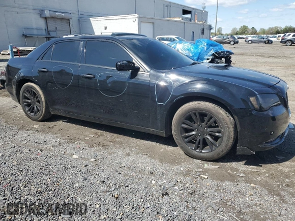 2016 Chrysler 300 with VIN 2C3CCAEG3GH343430, listed as a Copart auction lot 52185115 with 90,379 mi miles and Salvage Title. Bid and sale history available at carsss.com. Image 4.