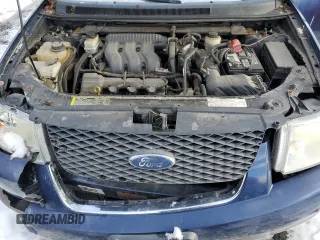 2007 Ford Freestyle SEL with VIN 1FMDK021X7GA26068, listed as a Copart auction lot 89327635 with 142,866 mi miles and Salvage Title. Bid and sale history available at carsss.com. Image 12.