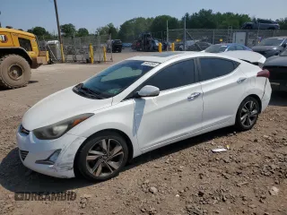 2015 Hyundai Elantra SE с VIN 5NPDH4AE8FH614009, выставлен на аукционе Copart как лот 58597065 с пробегом 103 714 миль миль и Списание • Salvage title. История ставок и продаж доступна на DreamBid. Изображение 1.