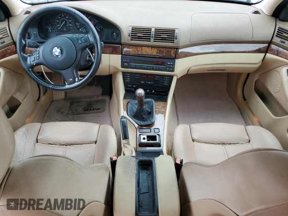 2002 BMW 5 Series 540i with VIN WBADN53412GF70694, listed as a Copart auction lot 52084955 with 183,396 mi miles and Clean Title. Bid and sale history available at carsss.com. Image 8.