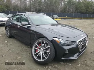 2020 Genesis G70 Advanced with VIN KMTG74LE6LU050831, listed as a Copart auction lot 86906644 with 35,901 mi miles and Salvage Title. Bid and sale history available at DreamBid. Image 4.