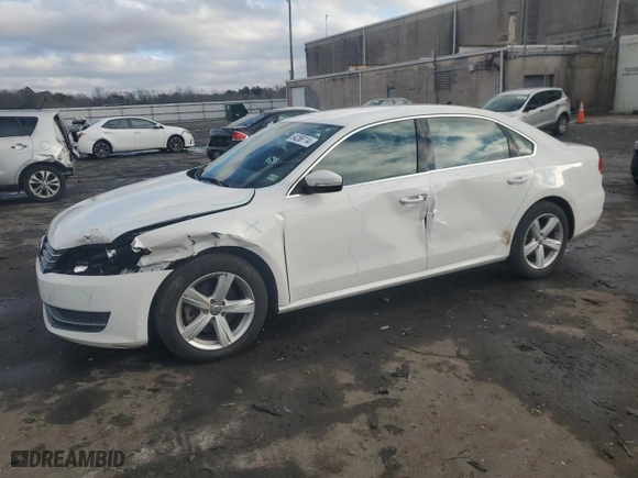 2015 Volkswagen Passat 1.8T Sport with VIN 1VWBT7A39FC095759, listed as a Copart auction lot 84266114 with 120,236 mi miles and Salvage Title. Bid and sale history available at carsss.com. Image 1.