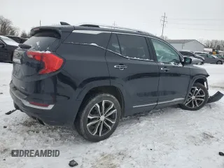2019 GMC Terrain Denali with VIN 3GKALXEX9KL224548, listed as a Copart auction lot 41626525 with 49,481 mi miles and Salvage Title. Bid and sale history available at DreamBid. Image 3.