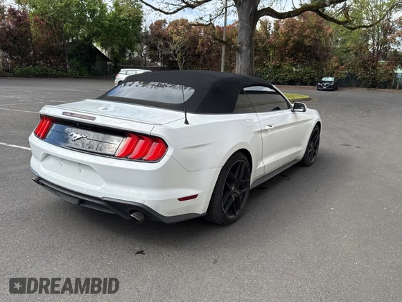 2018 Ford Mustang EcoBoost Premium with VIN 1FATP8UH7J5132500, listed as a Copart auction lot 54267655 with 96,169 mi miles and Salvage Title. Bid and sale history available at carsss.com. Image 4.