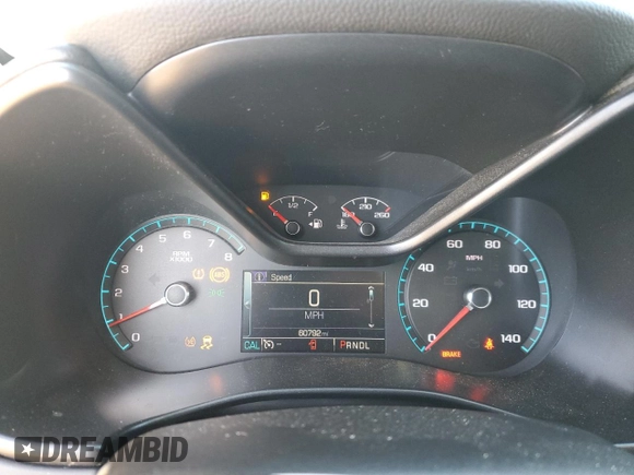 2018 GMC Canyon 4WD All Terrain w/Cloth with VIN 1GTG6CEN1J1220553, listed as a Copart auction lot 81300474 with 60,792 mi miles and Salvage Title. Bid and sale history available at carsss.com. Image 9.