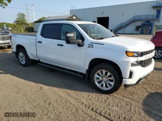 2021 Chevrolet Silverado 1500 Custom with VIN 1GCUYBEF3MZ114210, listed as a Copart auction lot 71460514 with 85,399 mi miles and Non Repairable. Bid and sale history available at carsss.com. Image 4.