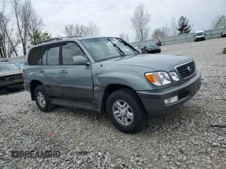 2001 Lexus LX 470 with VIN JTJHT00W913500458, listed as a Copart auction lot 55120465 with 180,384 mi miles and Clean Title. Bid and sale history available at carsss.com. Image 4.