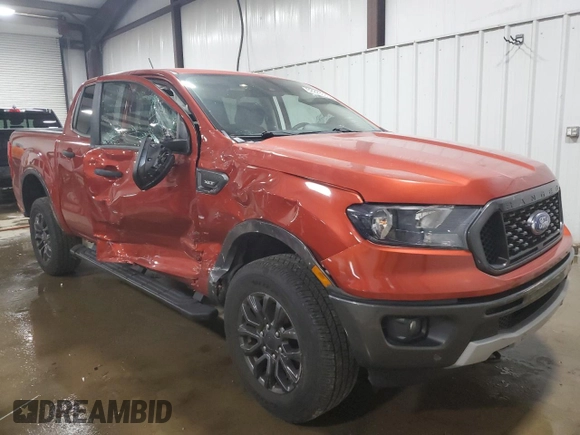 2019 Ford Ranger XL with VIN 1FTER4FH6KLA97464, listed as a Copart auction lot 62223535 with 30,254 mi miles and Salvage title. Bid and sale history available at DreamBid. Image 4.