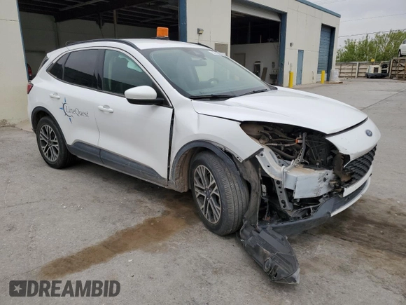 2020 Ford Escape SEL with VIN 1FMCU0H62LUB18280, listed as a Copart auction lot 53116495 with 89,460 mi miles and Salvage Title. Bid and sale history available at carsss.com. Image 4.