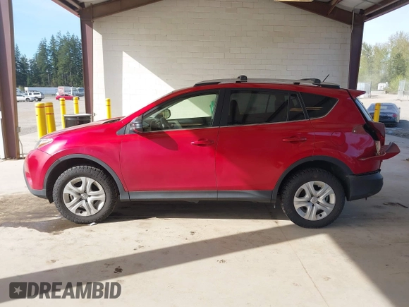 2015 Toyota RAV4 LE with VIN JTMBFREV7FJ034732, listed as a IAAI auction lot 42050858 with 45,749 mi miles. Bid and sale history available at carsss.com. Image 15.
