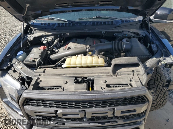 2020 Ford F-150 Raptor with VIN 1FTFW1RG0LFA72722, listed as a Copart auction lot 50240675 with 87,291 mi miles and Salvage Title. Bid and sale history available at carsss.com. Image 11.