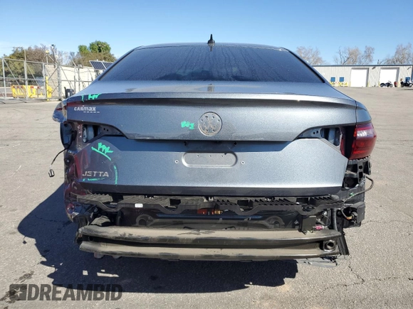 2020 Volkswagen Jetta S with VIN 3VWN57BU8LM087290, listed as a Copart auction lot 45770495 with 25,658 mi miles and Salvage title. Bid and sale history available at DreamBid. Image 6.