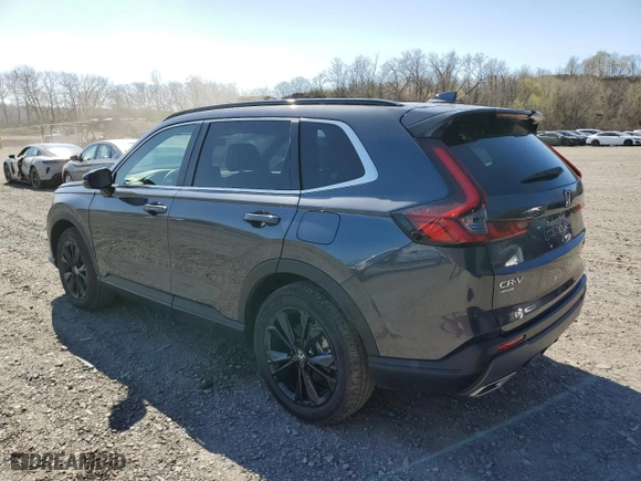 2024 Honda CR-V Hybrid Sport Touring with VIN 5J6RS6H90RL031200, listed as a Copart auction lot 53759075 with 6,396 mi miles and Salvage Title. Bid and sale history available at carsss.com. Image 2.