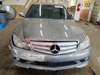 2009 Mercedes-Benz C 300 Sport with VIN WDDGF54X19F210169, listed as a Copart auction lot 61341655 with 190,275 mi miles and Salvage title. Bid and sale history available at DreamBid. Image 5.