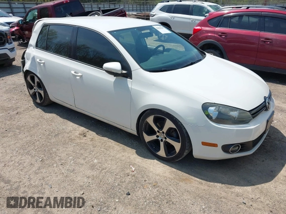 2012 Volkswagen Golf TDI with VIN WVWDM7AJ4CW212097, listed as a IAAI auction lot 42029587 with 177,783 mi miles and . Bid and sale history available at DreamBid. Image 1.