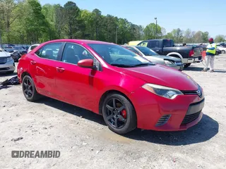 2015 Toyota Corolla L with VIN 2T1BURHE5FC371946, listed as a IAAI auction lot 41951865 with 280,640 mi miles and . Bid and sale history available at DreamBid. Image 1.
