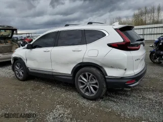 2021 Honda CR-V Touring with VIN 2HKRW2H92MH614755, listed as a Copart auction lot 51477745 with 53,803 mi miles and Salvage Title. Bid and sale history available at carsss.com. Image 2.