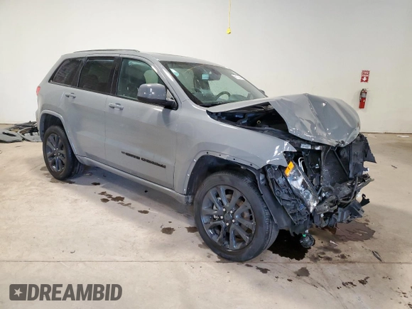 2022 Jeep Grand Cherokee WK Laredo E with VIN 1C4RJFAG9NC113597, listed as a Copart auction lot 68103554 with 20,669 mi miles and Salvage Title. Bid and sale history available at carsss.com. Image 4.