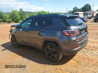 2021 Jeep Compass Altitude with VIN 3C4NJCBB5MT571365, listed as a Copart auction lot 56842455 with 82,118 mi miles and Salvage title. Bid and sale history available at DreamBid. Image 2.