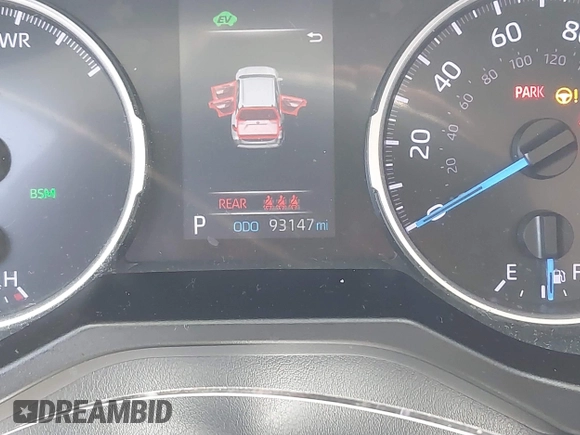 2019 Toyota RAV4 Hybrid LE with VIN 2T3MWRFV2KW026931, listed as a IAAI auction lot 42667582 with 93,147 mi miles and . Bid and sale history available at DreamBid. Image 15.