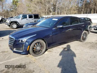 2015 Cadillac CTS RWD with VIN 1G6AP5SX4F0129071, listed as a Copart auction lot 87152944 with 126,724 mi miles and Salvage title. Bid and sale history available at DreamBid. Image 1.